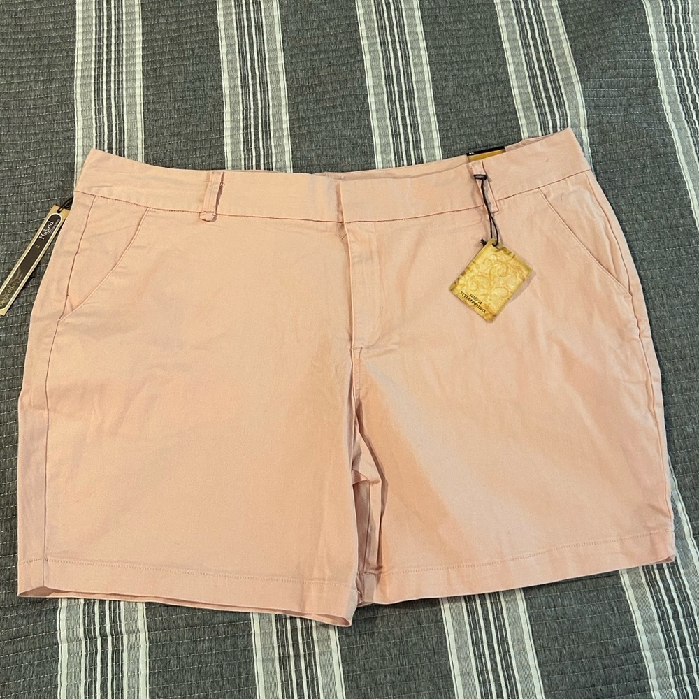 NWT Plus Size 24 Women's Pink Shorts